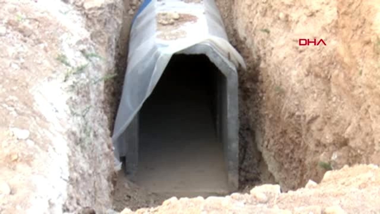 Pkkypg'li teröristler tel abyad'ı köstebek yuvasına çevirmiş