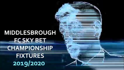 Middlesbrough's November FC Sky Bet Championship 2019 fixtures