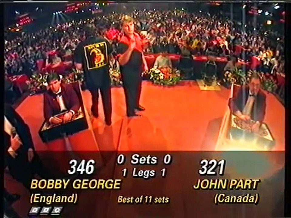 BDO World Darts Championship Final 1994 - John Part vs Bobby George  1of2