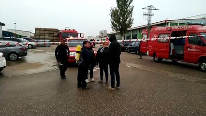 Fuga de amoniaco en la empresa AN de Tudela