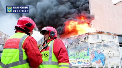 L'intervention des Marins-Pompiers en vidéo.