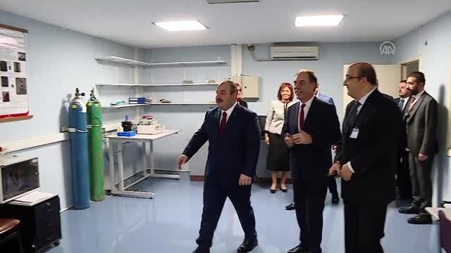 Bakan Varank, TÜBİTAK Bursa Test ve Analiz Merkezini ziyaret etti