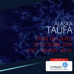 L'essai d'Alaska Taufa contre Nevers