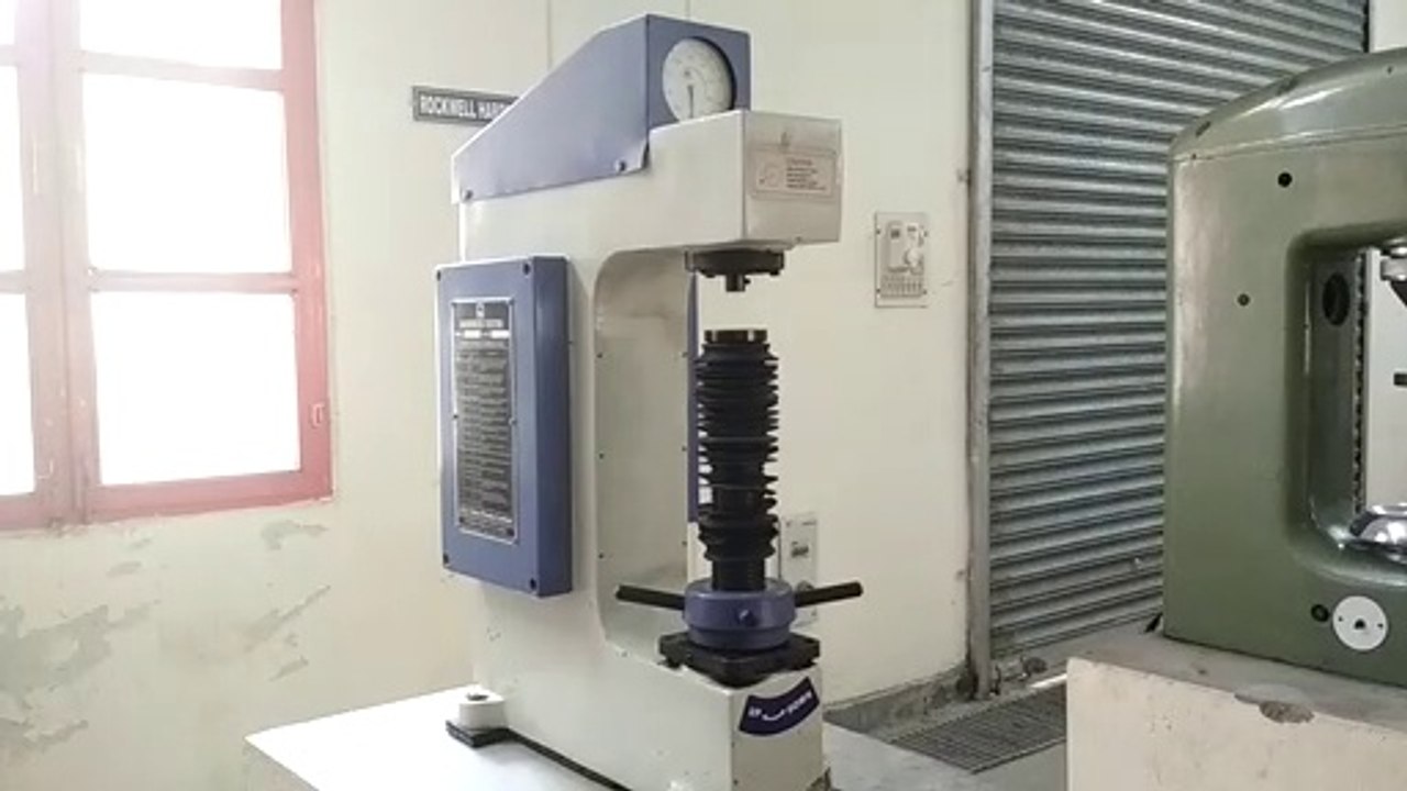 ROCKWELL HARDNESS TEST