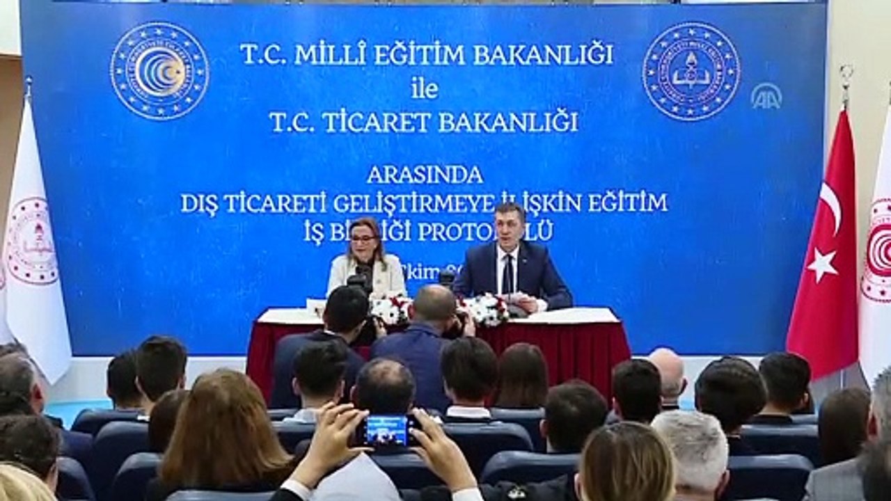 Bakan Selçuk: '(Ticaret Bakanlığı ile yapılan protokol) Ülkemizin rekabet gücünün yükseltilmesi anlamında çok önemli bir adım attık' - ANKARA