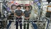 الرائدتان في محطة الفضاء الدولية تحلمان بالسير على القمر