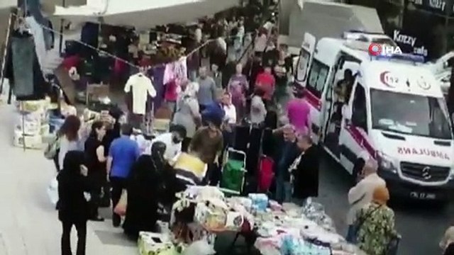 Pazar yerini savaş alanına çevirmişti, ehliyetine el konuldu