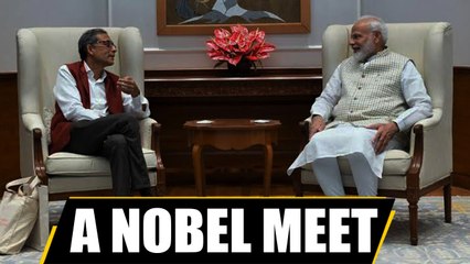 Download Video: PM Modi met Nobel laureate Abhijit Banerjee | Oneindia News