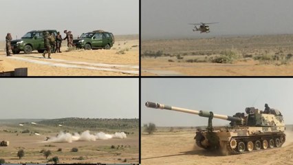 दिवाली से पहले धमाकों से गूंजा राजस्थान बॉर्डर, पाकिस्तान की टेंशन बढ़ी, देखें गोले दागने का VIDEO