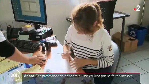 Des médecins et des infirmiers qui sont pourtant en contact avec des malades refusent de se faire vacciner contre la grippe, découvrez pourquoi
