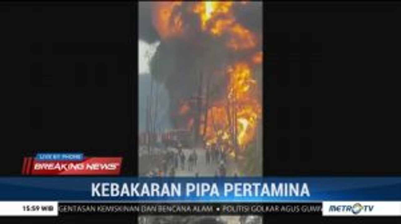 Pipa Minyak di Cimahi Terbakar, Pertamina: Kita Fokus Pada Pemadaman
