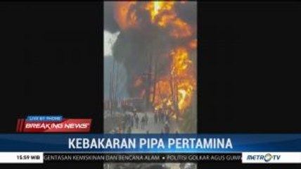 Pipa Minyak di Cimahi Terbakar, Pertamina: Kita Fokus Pada Pemadaman