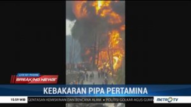 Pipa Minyak di Cimahi Terbakar, Pertamina: Kita Fokus Pada Pemadaman