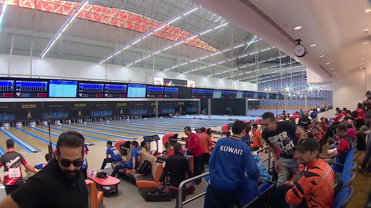 Men's Singles Squad 1 - TV Lanes - 25th Asian Tenpin Bowling Championships 2019