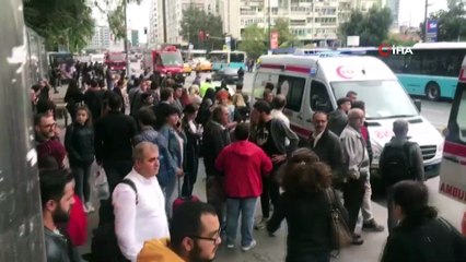 Metro'da raylara atlayan kadın intihar etti