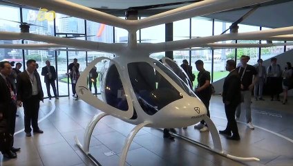 Volocopter’s ‘Flying Taxi’ Shows Off the Future of Urban Travel in Singapore