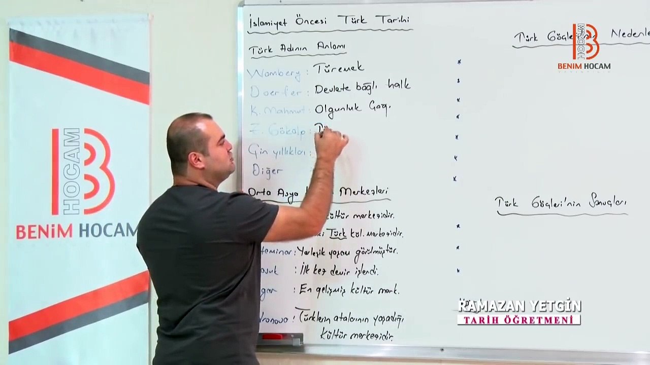 2) İslamiyet Öncesi Türk Siyasi Tarihi - I - Ra...