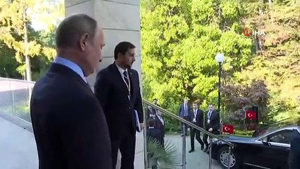 - Cumhurbaşkanı Erdoğan: “Bu görüşmenin Barış Pınarı Harekatı'na çok ciddi fırsatlar sağlayacağına inanıyorum”