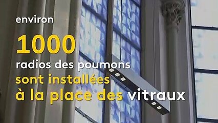 Allemagne : les vitraux d'une église remplacés par des radiographies