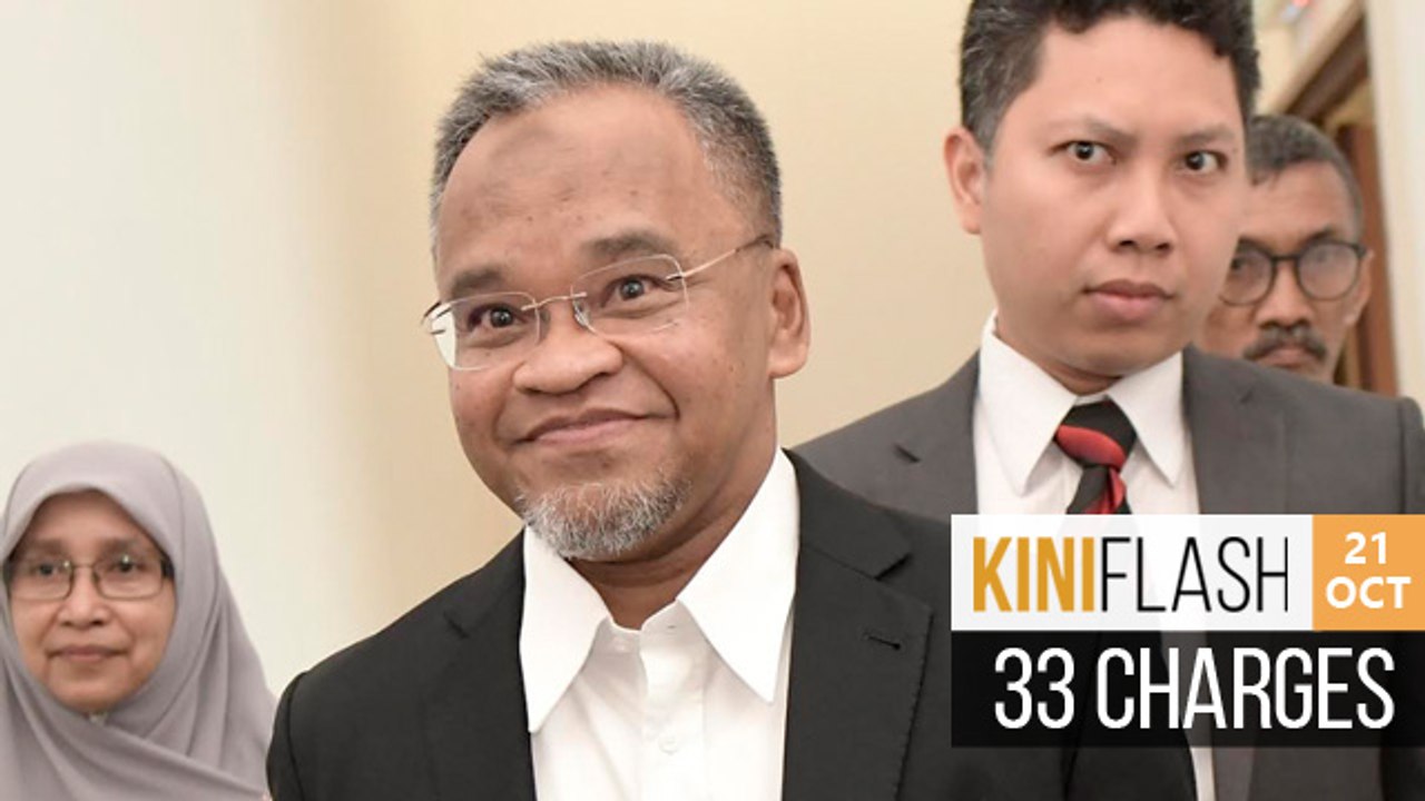 PAS' Nasharudin claims trial to 33 money laundering, CBT charges | KiniFlash - 22 Oct