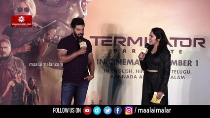 எனக்கும் அர்னால்டுக்கும் சம்பந்தம் இருக்கு - ஆர்யா