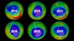 Un clima anormal deja el agujero de ozono más pequeño desde 1982
