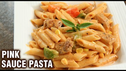 Télécharger la video: Creamy Pink Sauce Pasta | How To Make Pasta In Pink Sauce | Chicken Pasta | Pink Sauce Pasta Recipe