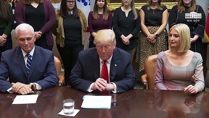 Trump congratulates astronauts before first ever all-female spacewalk