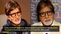 Amitabh Bachchan thanks fans after being discharged from the hospital