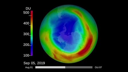 Un clima anormal deja el agujero de ozono más pequeño desde 1982
