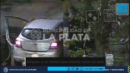 Con las manos en la cerradura: quiso robar un auto en La Plata y lo atraparon