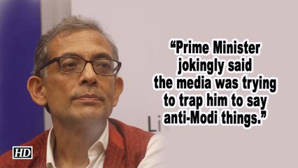 PM joked media trying to trap him to say anti-Modi things