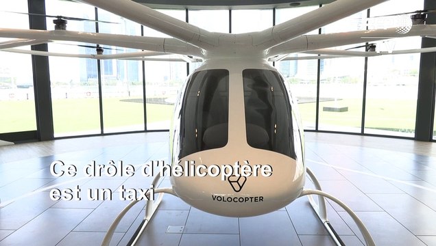 Un taxi volant électrique au-dessus de Singapour