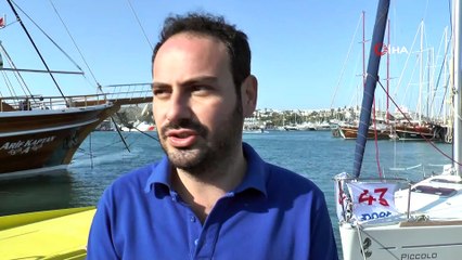 Dev yelkenli teknelerin yarışı başladı