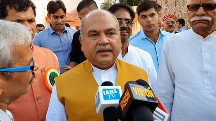 Narendra Singh Tomar on improving quality seed for farmers