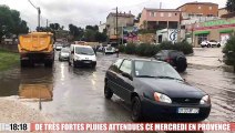 De très fortes pluies attendues ce mercredi en Provence