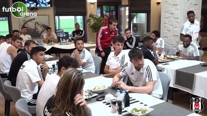 Ahmet Nur Çebi, futbolcularla bir araya geldi