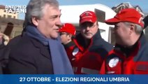 Tajani - Ci siamo sempre battuti per restituire dignità all'Umbria (22.10.19)
