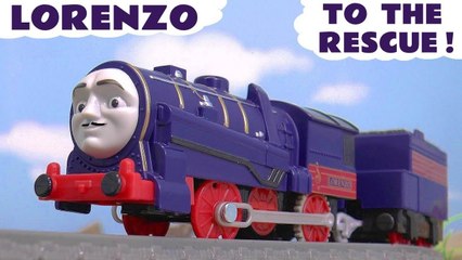 Thomas and Friends Big World Big Adventures Lorenzo with Disney Pixar Cars 3 Lightning McQueen and DC Comics The Joker in this Toy Story Full Episode English