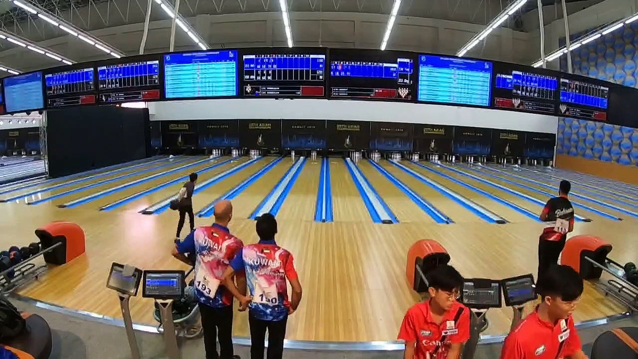 Men's Singles Squad 1 - Lanes 33-40 - 25th Asian Tenpin Bowling Championships 2019