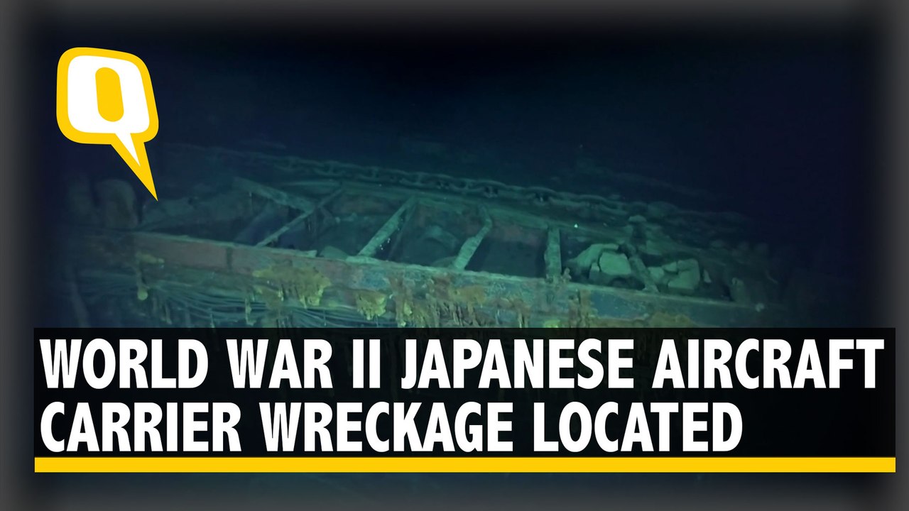 Sunken World War II Era Japanese Ship Discovered in Pacific Ocean