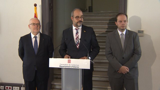 Buch pide confianza en los Mossos y avisa de que tomará