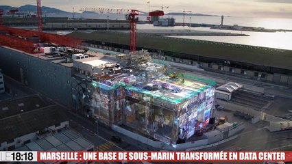 Marseille : une base de sous-marin transformée en data center