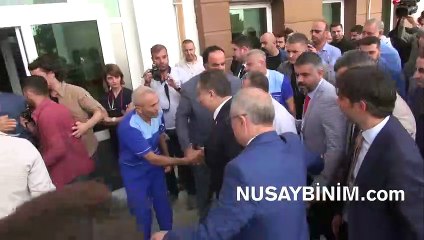 Sağlık Bakanı Dr. Fahrettin Koca Nusaybin'i ziyaret etti