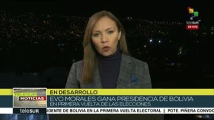 Evo Morales gana la presidencia de Bolivia en primera vuelta