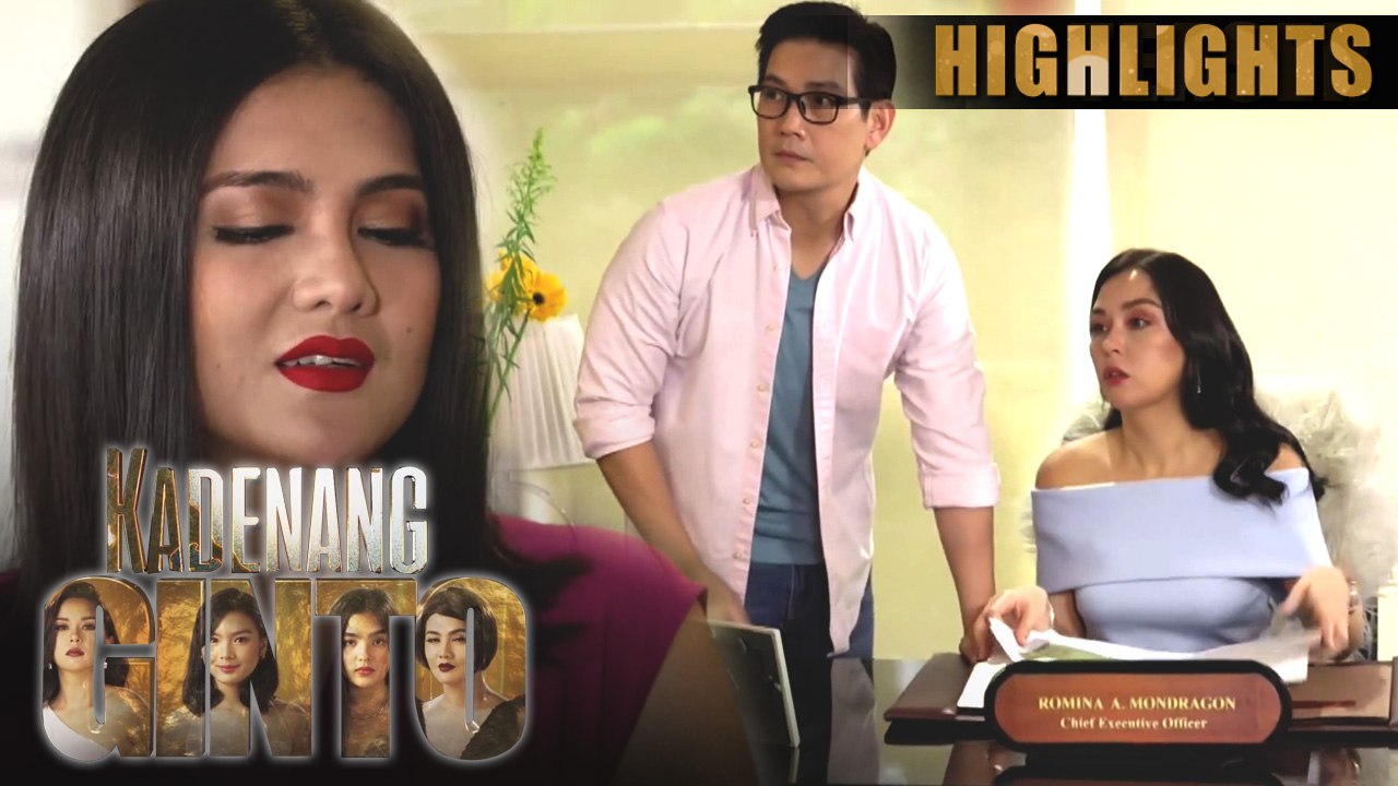 Daniela, nahuli ang pag-uusap nina Romina at Leon | Kadenang Ginto