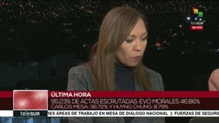Según datos del TREP, Evo Morales ganaría elecciones en primera vuelta