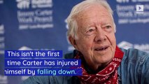 Jimmy Carter Hospitalized After Falling and Fracturing Pelvis