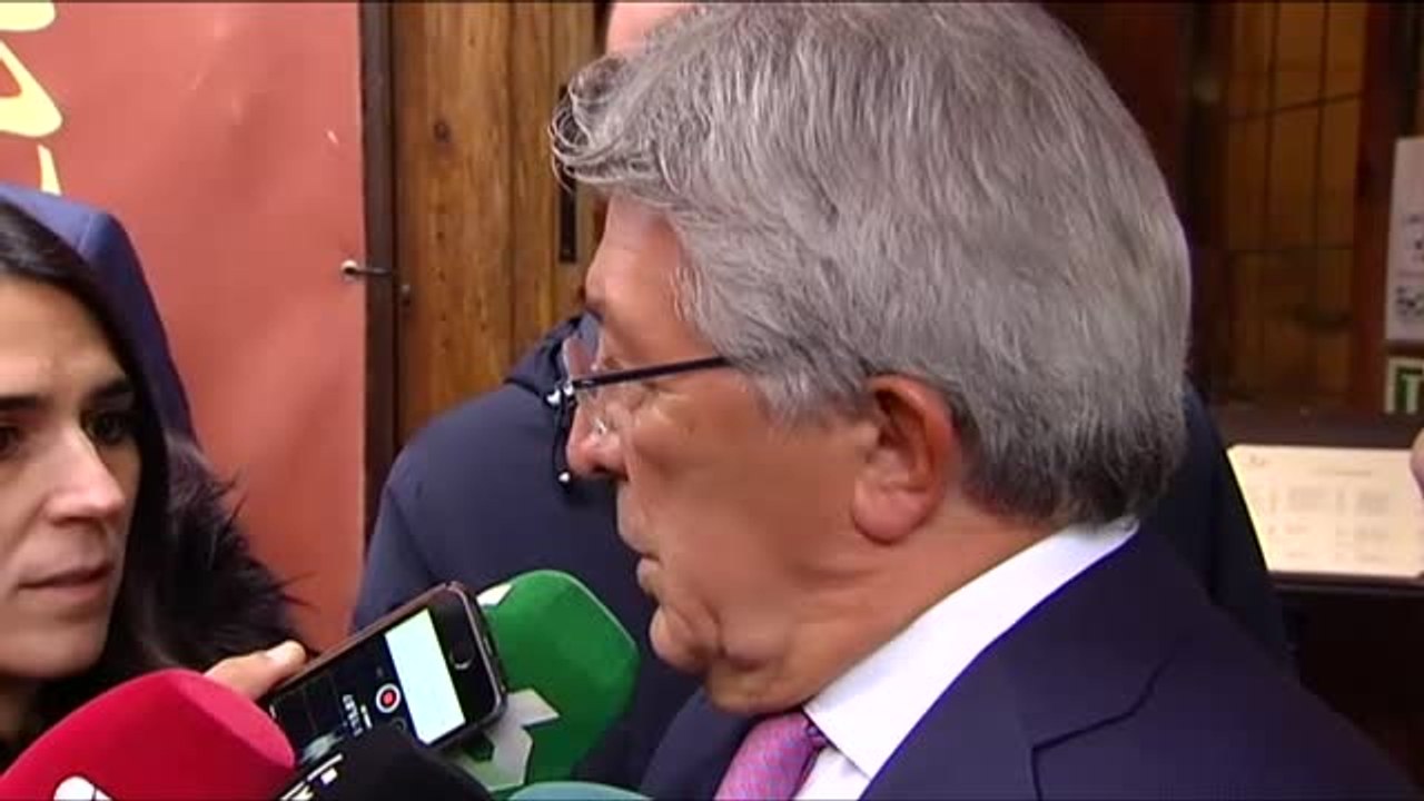 Enrique Cerezo: "El 'Cholo' es el mejor entrenador que hay en el mundo"