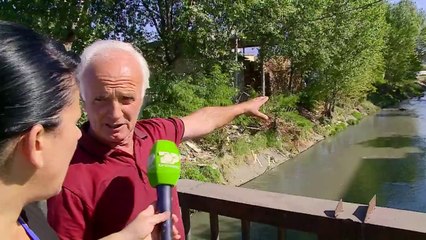 Gjysma e Lanës në gjendje të egër, 1.8 kilometrat e lumit që presin të sistemohen